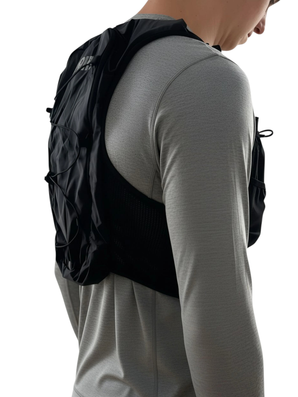 Sprinta løbevest set fra siden på model